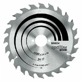 Bosch körfűrészlap 160x20/48 Optiline Wood