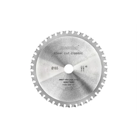 Metabo körfűrészlap 165x1.6/1.2x20 Z40 FZFA