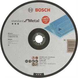 Bosch vágókorong 230x2.5x22.23mm süllyesztett Standard for Metal