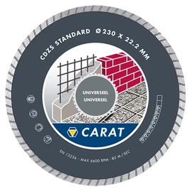 Carat gyémánt vágókorong 115x22mm univerzális, standard T