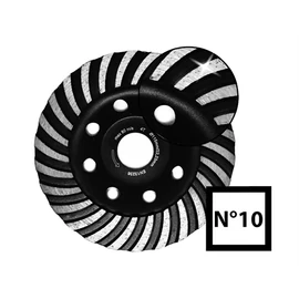 Abraboro gyémánt betoncsiszoló 125x22.2 TURBO