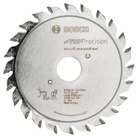 Bosch körfűrészlap 120x22/12 Top Precision Best for Laminated Panel abrasive előkarcoló