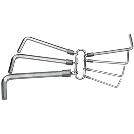 Gedore imbuszkulcs készlet gyűrűn 2-8 mm 7 részes (S 42-07) T