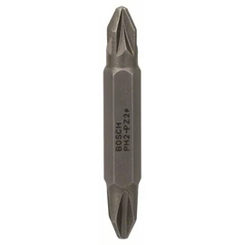 Bosch extra kemény kétvégű bit PH2-PZ2, 45 mm