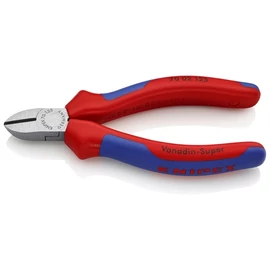 Knipex oldalcsípő fogó feketére foszfátozott 125 mm (bliszter)
