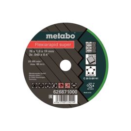 Metabo vágókorong Flexiarapid Super 76x1.0x10.0 mm Universal 5 db