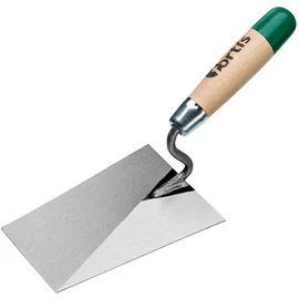 Fortis Gipszelőkanál S-nyak 160mm rozsdamentes
