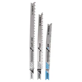 Bosch 3 részes Progressor for Wood and Metal szúrófűrészlap-készlet U alakú befogószárral
