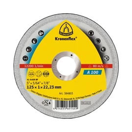 Klingspor Kronenflex A 100 Extra Vágókorongok, 115 x 1 x 22.23 mm egyenes