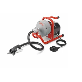 Ridgid K-40 csőtisztítógép + vezetőtömlő tartókeret 5/16&quot; (10.7 m) spirál dob