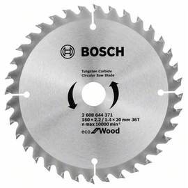 Bosch körfűrészlap 150x20/36 ECO for Wood