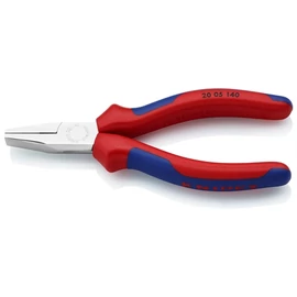 Knipex laposfogó többkomponensű nyél, krómozott 140 mm