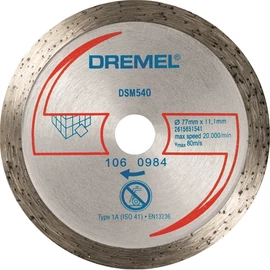 Dremel DSM20 gyémánt padlólapvágó korong (DSM540)