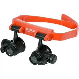 YATO Fejpántos nagyító LED világítással 10x - 25x (YT-73840)