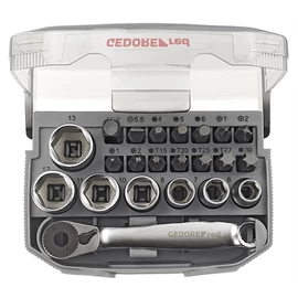 GedoreRed csavarhúzó cserehegy készlettel 1/4&quot; DISPLAY 8 darabbal R38929008