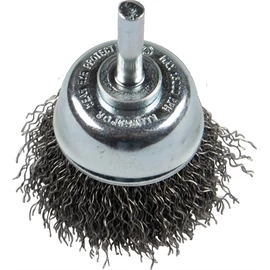 Klingspor Csapos fazékkefe hullámos 50 x 6 mm 0.3 acél