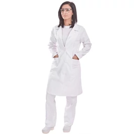 Fehér pamutköpeny 52