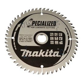 Makita körfűrészlap LAMINÁLT 165/20 Z52