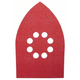 Bosch C430 tépőzáras csiszolópapír delta, fához&amp;festékhez, 5 db 100x170 mm, P120, 8 lyuk