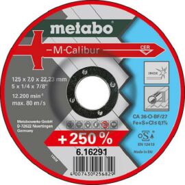 Metabo csiszolókorong M-Calibur 125x7.0x22.23 mm