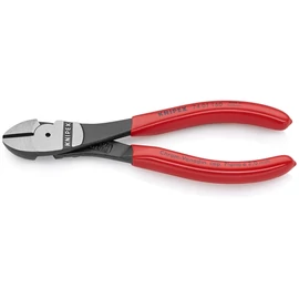 Knipex Erőkímélő oldalcsípő fogó feketére foszfátozott 160 mm