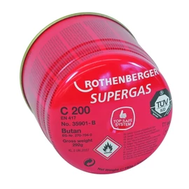Rothenberger C200 ILL gázpalack Supergas 190g/330ml