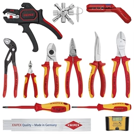 Knipex Electro 2 kiegészítő készlet 13 részes