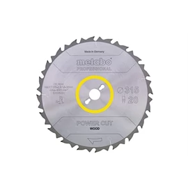 Metabo körfűrészlap HW/CT 315x30, 20 FZ     TKHS 315