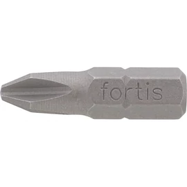 Fortis Bit szívós-kemény 1/4&quot; DIN3126 C6.3 PH2x25mm (10 darabos csomag)