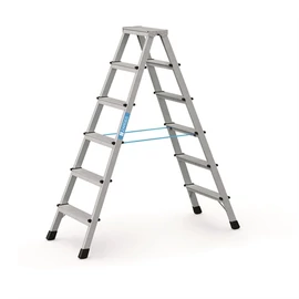 Zarges Szegecselt állólétra elox 1.63m 2x6 Xlstep B