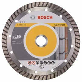 Bosch vágókorong, gyémánt 180x2.5x22.23 mm univerzális, Turbo