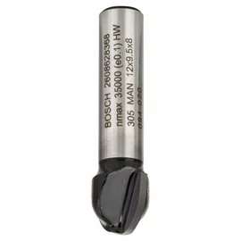 Bosch keményfém homorulatmaró (2 vágóél) 12x9.2 40 mm d:8 mm