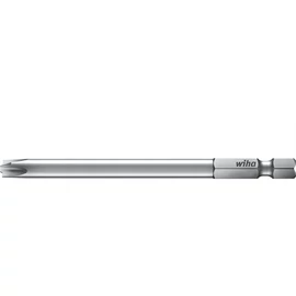 Wiha Professional bit PlusMinus/Phillips 1/4&quot; E6,3 SL/PH2 x 90 mm (10177)