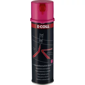 E-Coll BLACK Line jelölő spray rózsaszín 500ml