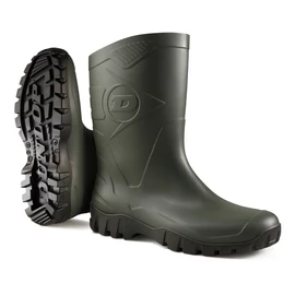 DUNLOP DEE k580011 rövidszárú zöld PVC csizma 42