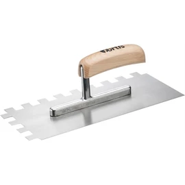 Fortis Simítókanál fogazott 280x130mm 15x15mm