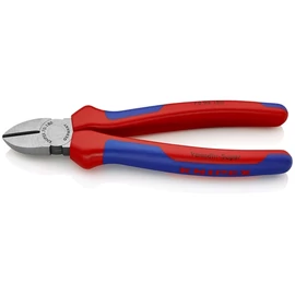 Knipex oldalcsípő fogó gumírozott nyéllel 180mm