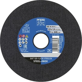 Pferd vágókorong A60RSG V2A 125x1.0mm egyenes
