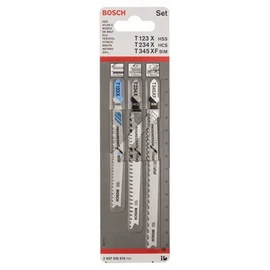 Bosch szúrófűrészlap készlet 3 részes fa+fém