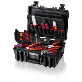 Knipex Robust23 szerszámkoffer 25 villanyszerelő szerszámmal (Elektro)