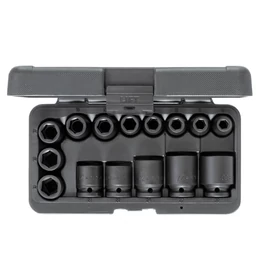 Gedore gépi dugókulcs készlet 1/2&quot;, hatszög, 10-30 mm 15 részes (K 19-015)
