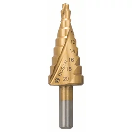 Bosch HSS-TiN lépcsős lemezfúró, 9 lépcsős 4-20 mm