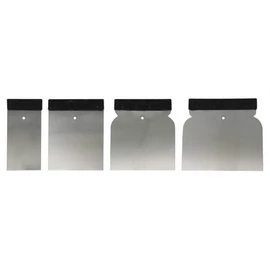 Abraboro kézi kaparó INOX 4db 50/80/100/120 mm