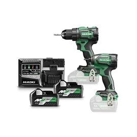 Hikoki KC18DEWAZ (KC18DE-WAZ) akkus gépszett DS18DE+WH18DE+BSL36A18x2+UC18YSL3