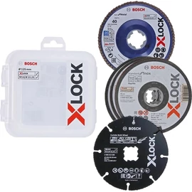 Bosch X-Lock kezdő készlet 125mm inoxhoz