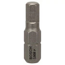 Bosch extra kemény bit HEX5, 25 mm, 3 db