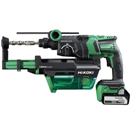 Hikoki DH36DPEWEZ (DH36DPE-VACUUM) MultiVolt(36V) akkus fúrókalapács 2db 36V akkuval, töltővel