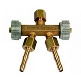 GCE kettős kieresztő szelep Acetilén G3/8"Lh