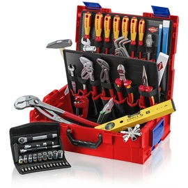 Knipex L-BOXX vízvezeték-szerelő szerszámkészlet 52 részes (Sänitar)