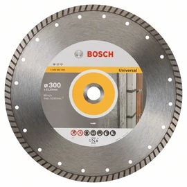 Bosch vágókorong, gyémánt 300x3.0x22.23 mm univerzális, Turbo